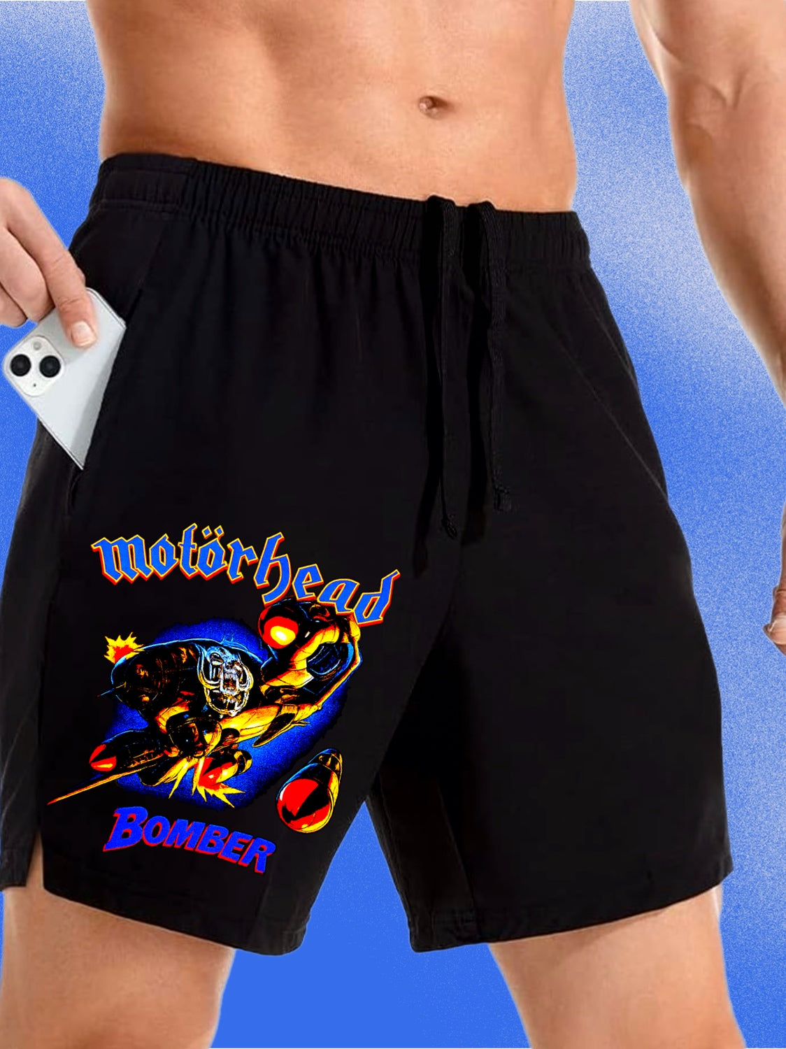 Versatile Gym & Streetwear Shorts (Motörhead)