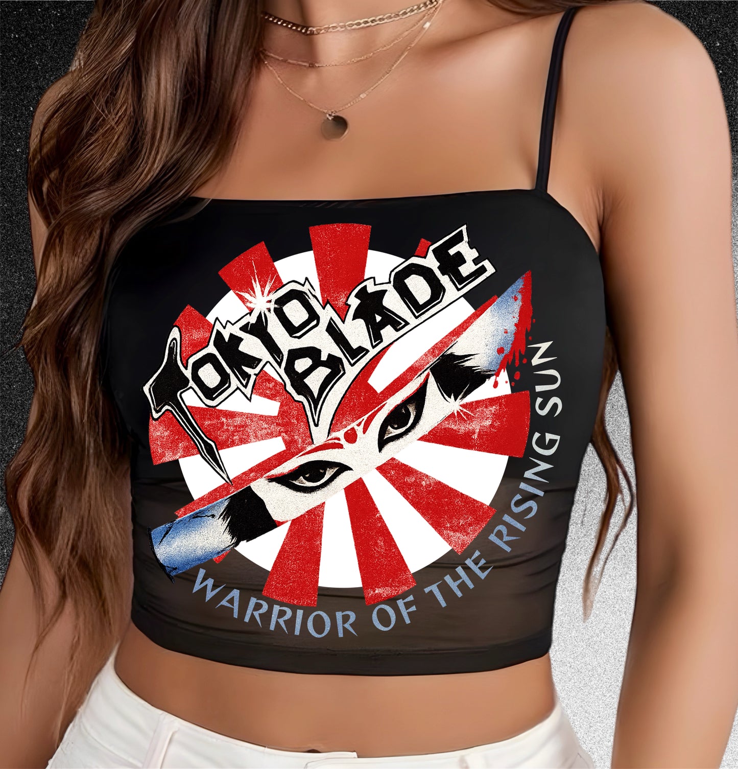 Sheer Crop Top (Tokyo Blade)