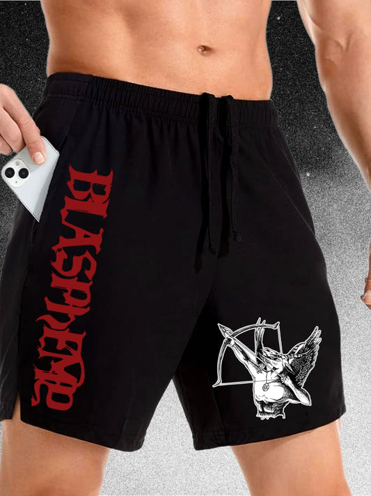Versatile Gym & Streetwear Shorts (Blasphemy)