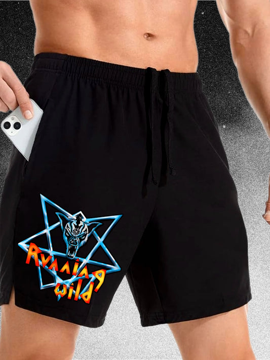 Versatile Gym & Streetwear Shorts (Running Wild)